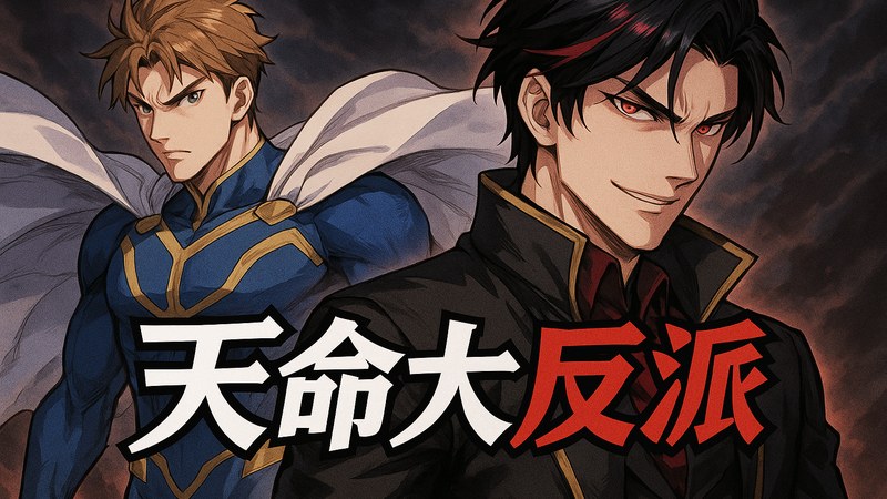 天命大反派 漫画 主角执笔改写天命的主视觉画面
